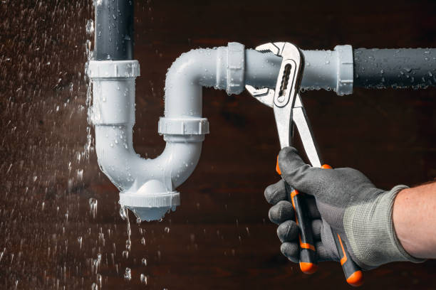Professional Emergency Plumber technician working in Riverton, CT